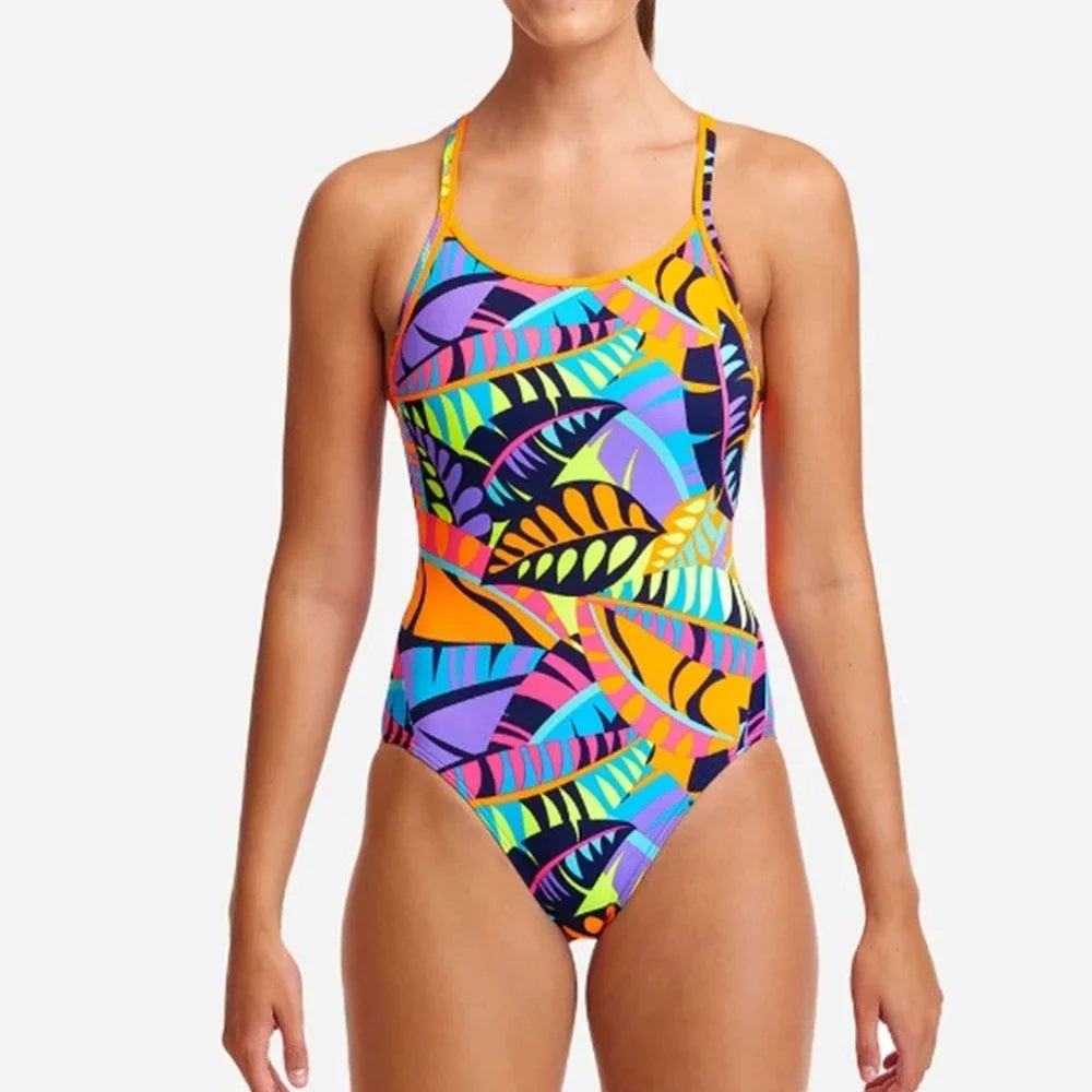 Woman Swimsuit One-piece Comfortable Swimwear Functional Training Swimsuit Open Water Swimming Clothing