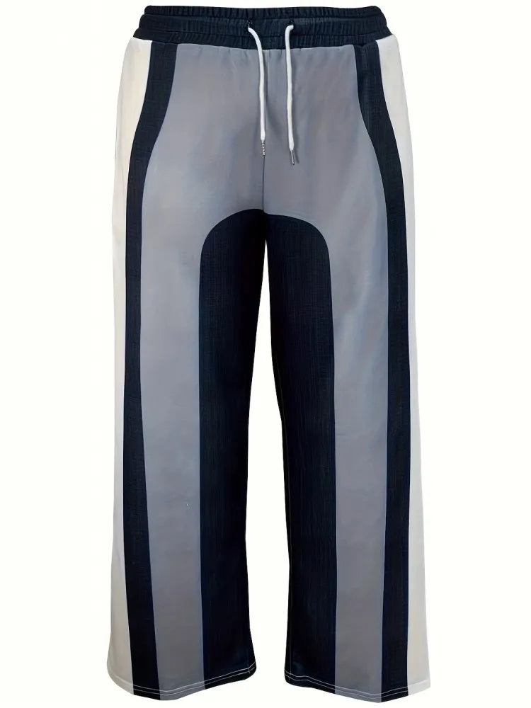 XL-5XL Plus Size Pants Women Elastic High Waist Long Pants Autumn Winter Fashion Print Big Size 3XL Oversize Office Lady Trouser