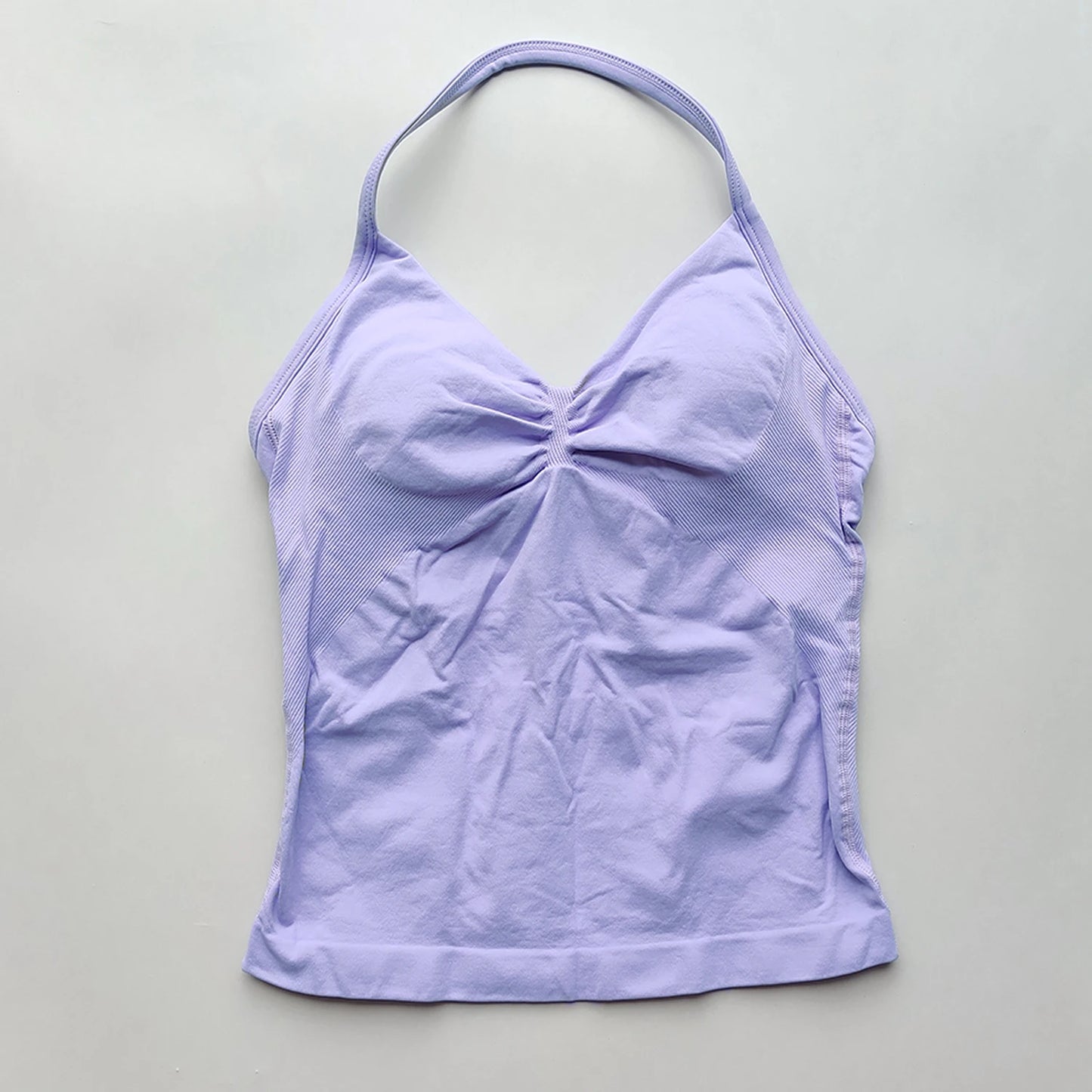 Longline Strappy Gym Tops Women's Sleeveless Workout Shirt  Gym Clothes  Scrunch Open Back Bra Running Yoga Tank Tops