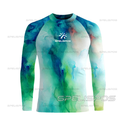 Drama Diving T-Shirt Tight Long Sleeve Rash Guard Surfing Wear Fitness Swimwear UV Protection Clothes Beach Floatsuit Water Tops