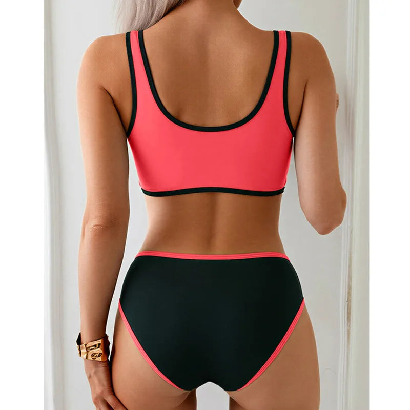 Tankini Bikinis Women's Swimwear Female Swimsuit For Swim Wear Bathing Suits Brazilian Bikini Set Beachwear Pool Bather
