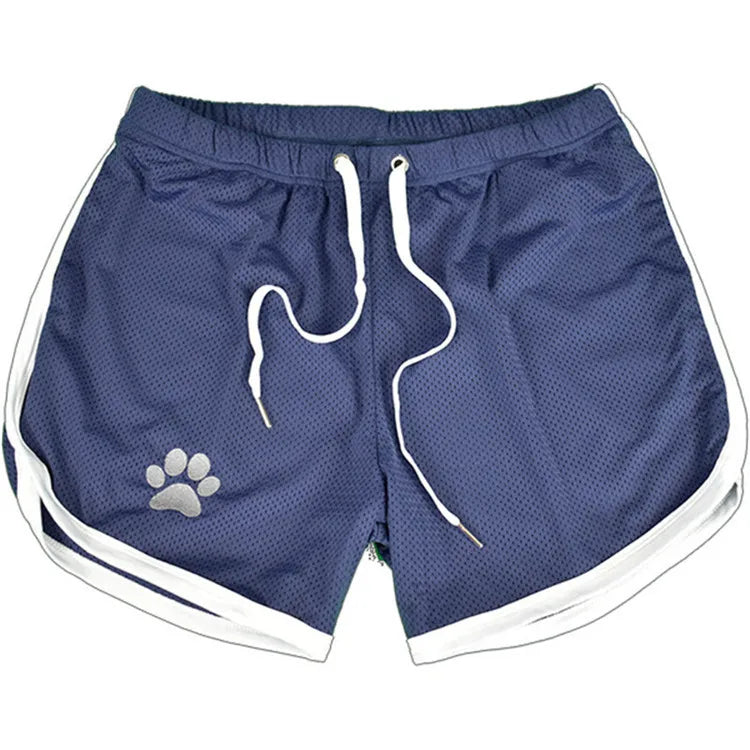 Training Exercise Shorts Solid Fitness Territory Sports Swimming Shorts Men Running Gym Quick-Drying Tie Plus Size Sportwear