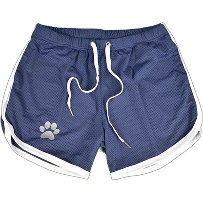 Training Exercise Shorts Solid Fitness Territory Sports Swimming Shorts Men Running Gym Quick-Drying Tie Plus Size Sportwear