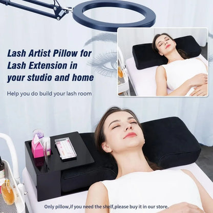 Beauty Lash Pillow for Lash Extension Memory Foam Eyelash Pillow Support for Protecting The Neck Salon Eyelashes Accessories
