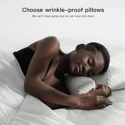 H-shape Beauty Pillow Side Sleep Does Not Press Face Cervical Pillow Anti Wrinkle Face Pillows Helps Sleep Memory Foam