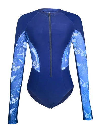 Rash Guard Swimsuit Women Summer Bathing Suit Long Sleeve Swimwear Women Beach Swimming Suit For Female