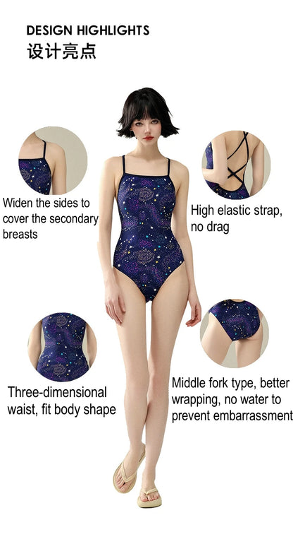 Multicolours Bunny Bum Women Swimwear One Piece Professional Swimsuits