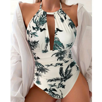 One-Piece Swimsuits Closed Women Swimwear Push Up Swimming Wear Body Bathing Suits Beachwear Pool Bather