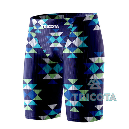 Men's Jammer Swimwear Training Swim Trunks Beach Tight Swimming Shorts Swimsuits Pro Team Athletic Sports Surfing Diving Shorts