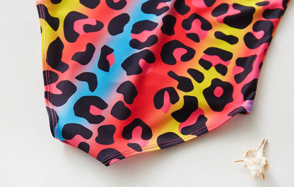 Kids Swimwear for Girls Flamingo Print One-pieces Swimming Suit Summer Beach Swimsuit Children Infant Bathing Suit Bikini