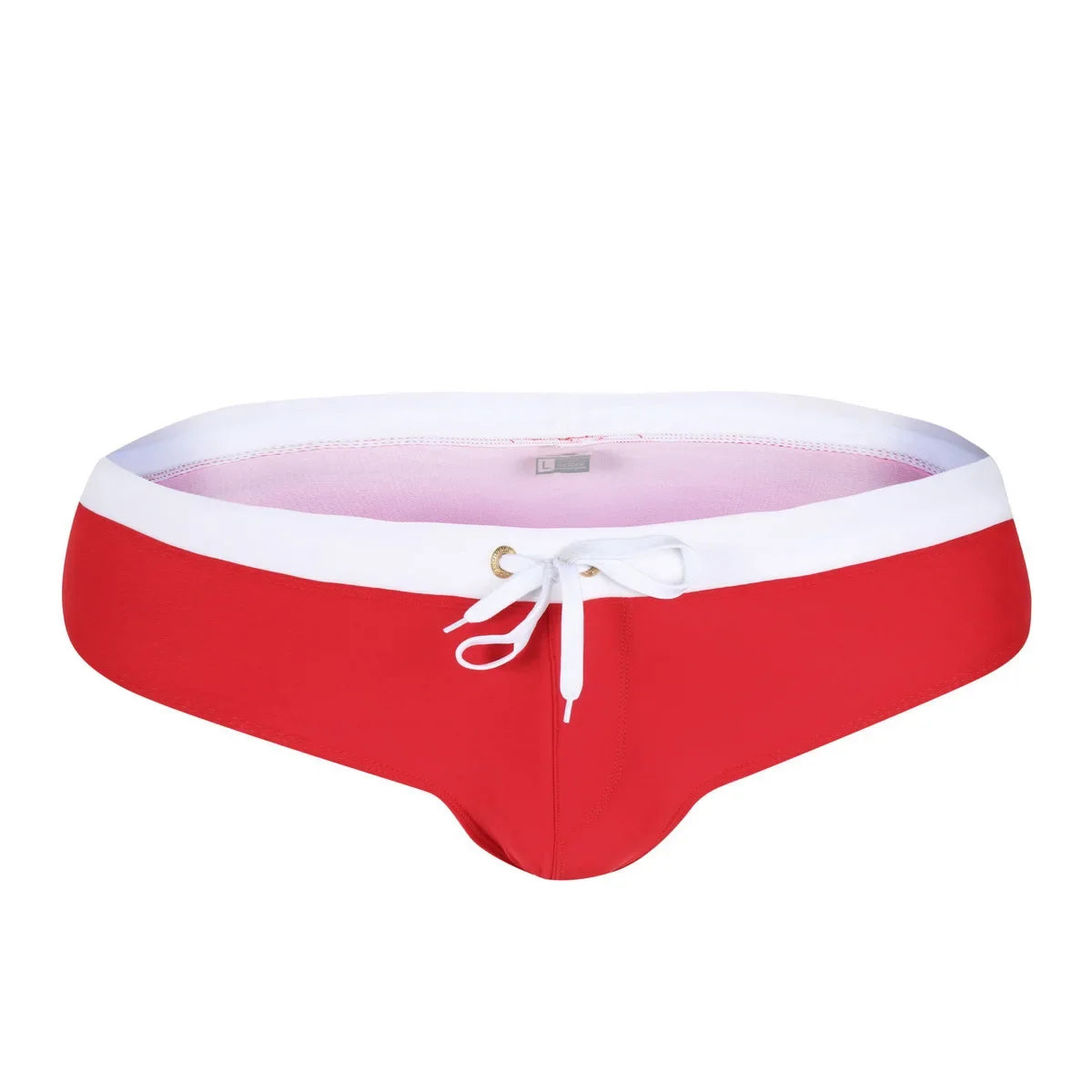 Swimwear Man Back Zipper Swim Trunks Beach Shorts Surfing Shorts Swimming Briefs
