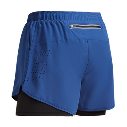 Multi Colours Available  Sport Shorts Men Sportswear Double-deck Training Short Pant Summer 2 In 1 Beach Homme Clothing Jogging Gym Running Shorts