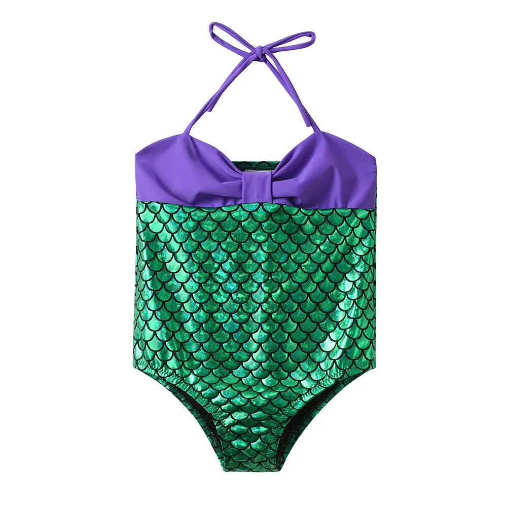 DXTON Girls Star Print Swimwear Girls Summer Vacation Beachwear Bathing Suits One Piece Fashion Cute Bikini for 3 to 10 Years