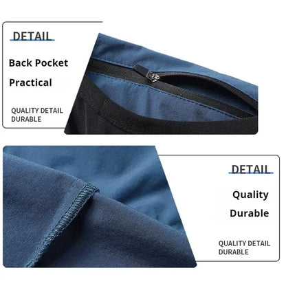(S-5XL)Quick Dry Single Layer Marathon Trail Running Shorts with Mesh Net Waist Pouch for Fitness Workout Sport Shorts Men Teens