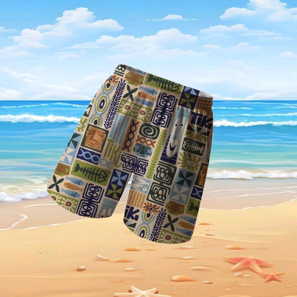 Summer Swim Shorts for Men Women Kids Beach Trunks Quick Dry Lightweight Comfortable Shorts Boys Girls Outdoor Water Fun