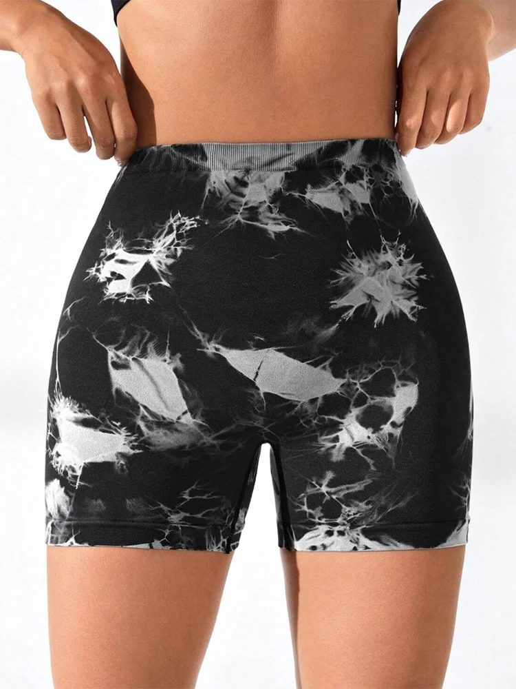 Women V Back Shorts Cross High Waist Scrunch Butt Booty Leggings Workout Athletic Gym Cargo Bottoms Female Clothing