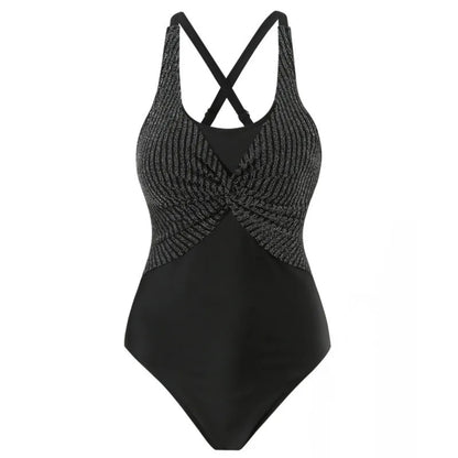 One Piece Large Size Swimwear Push Up Women Swimsuits Closed Bodysuit Female Bathing Suits Pool Beachwear