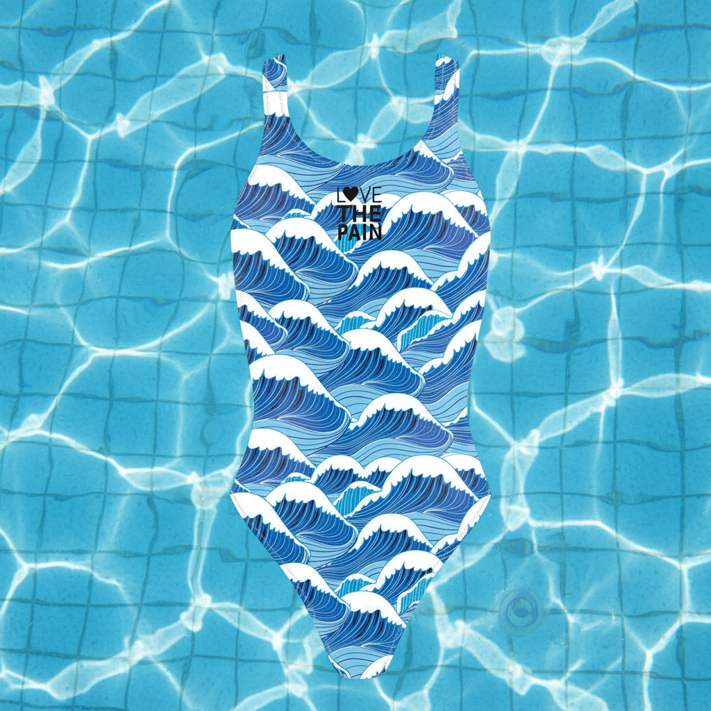 Love The Pain Women One-piece Comfort Suit Functional Training Swimsuit Open Water Swimming Clothing Swimwear