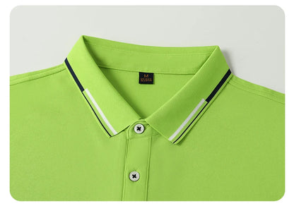 Oversized 5XL 6XL Men's Casual Polo Shirts Short Sleeve Sports 200g Golf T-Shirts