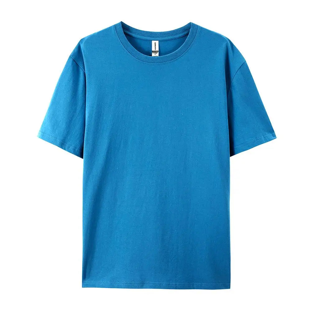 Plus Cotton Solid T-shirts Women Sporty Short Sleeve Tees Fashion Casual White Black Clothing Loose O-Neck Female Summer Tops