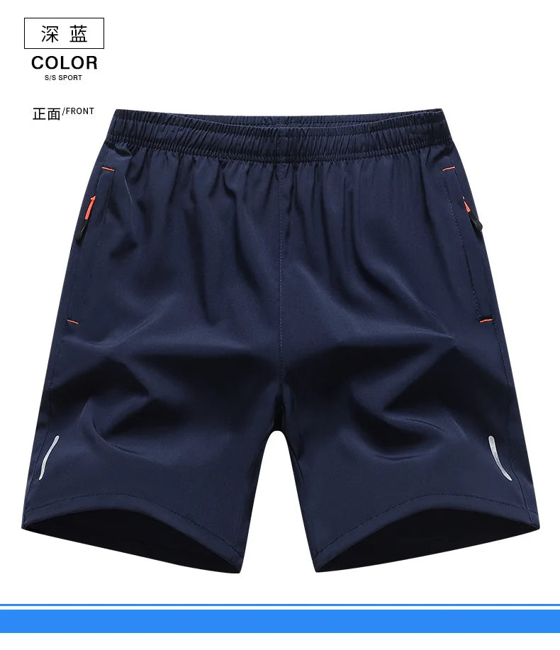 M-8XL Plus Size Men's Sports Shorts Summer New Arrival Comfortable Elastic Waist Clothing Male Breathable Short Trousers