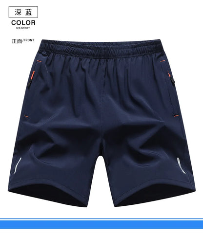 M-8XL Plus Size Men's Sports Shorts Summer New Arrival Comfortable Elastic Waist Clothing Male Breathable Short Trousers