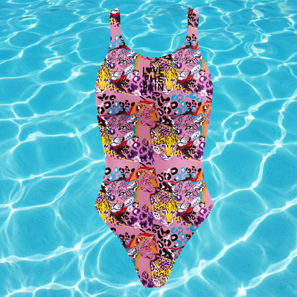 Women's Swimsuit Bodysuit Summer Sport Training Swimwear Backless One Piece Monokini Beach Bathing Suit