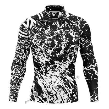 Mens Swimming Rashguard  Long Sleeve Surfing Shirts Swimwear Uv Sun Protection Clothing Surf Beach Upf 50+ Shirt Diving Apparel