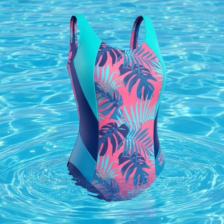 Women's One Piece Swimwear Female Beach Swimsuit Racer Back Bathing Suit swimming training Beachwear Summer Competition Pool Bathers Squad