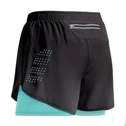 Multi Colours Available  Sport Shorts Men Sportswear Double-deck Training Short Pant Summer 2 In 1 Beach Homme Clothing Jogging Gym Running Shorts