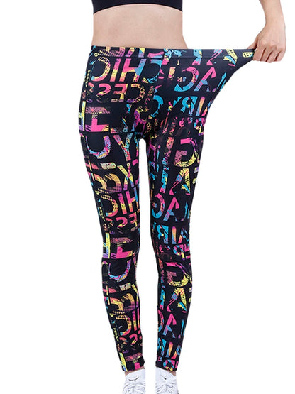 Floral Fashion Women Leggings Beautiful Leaf Floral Printing High Waist Jeggings Stretch Pant