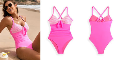 One Piece Swimsuits Closed Women's Swimwear Push Up For Swimming Wear Body Bathing Suits Beachwear Pool Bather
