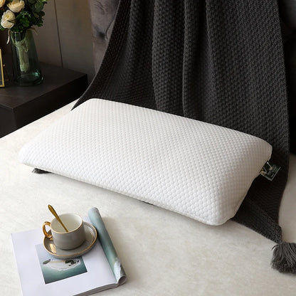 100% Natural Latex Sleeping Bed Pillow Luxury Pillow for Side Back and Stomach Sleepers Orthopedic Pillows Cervical Health Care