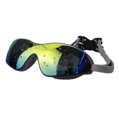 Fashion Swim Goggles With Adjustable Buckle Anti-Fog Clear Lens Fitting Eye Goggles For Women Men Unisex  Swimming Goggles