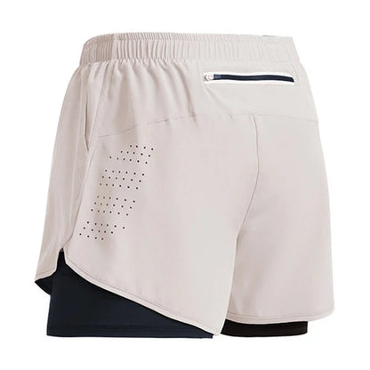 Multi Colours Available  Sport Shorts Men Sportswear Double-deck Training Short Pant Summer 2 In 1 Beach Homme Clothing Jogging Gym Running Shorts