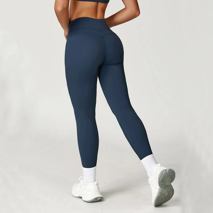 Yoga Pants Women Leggings Hips Lifting Gym Legging Sport High Waist Fitness Legging Bubble Butt Workout Running Tight