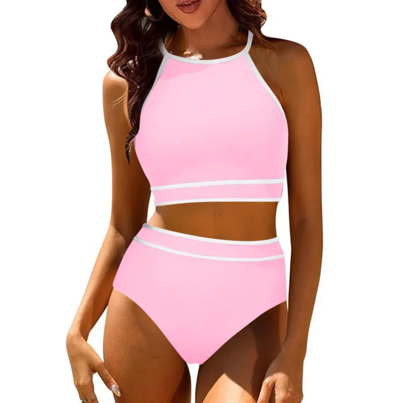 Swimsuits Bikini Sets Female Swimwear Push Up For Beach Wear Two-Piece Bathing Suits Pool Women's Swimming Suit Bikini