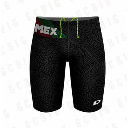 Men's Performance Jammers Swimsuit Swimming Trunks Professional Training Swimwear Sports Surfing Short