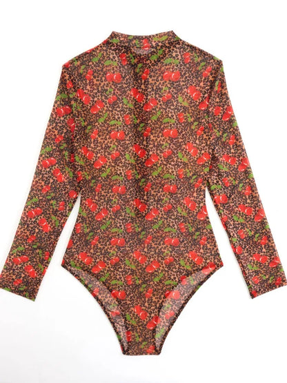 Rash Guard Swimsuit Women Summer Bathing Suit Long Sleeve Swimwear Beach Swimming Suit For Female