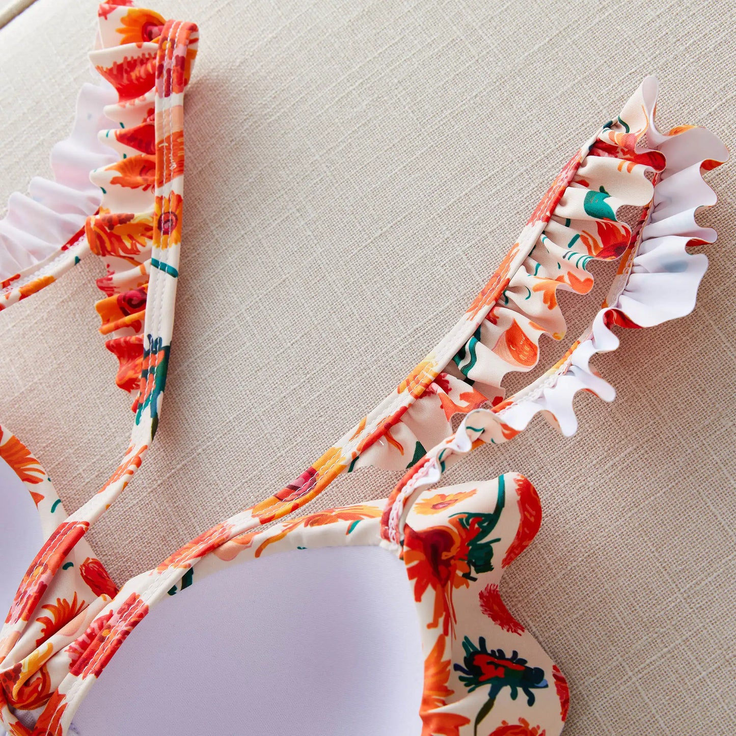 Brazilian Bikini Set Women Print Biquini Female Cut Bikinis Swimwear Push Up Swimsuit Bath Suit