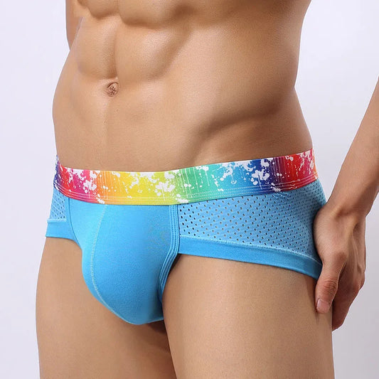 Men's Swim Briefs Swimming Triangle Short Summer Water Sport Beach Pants Swimsuit Swimwear Male Bathing Suit Surfing