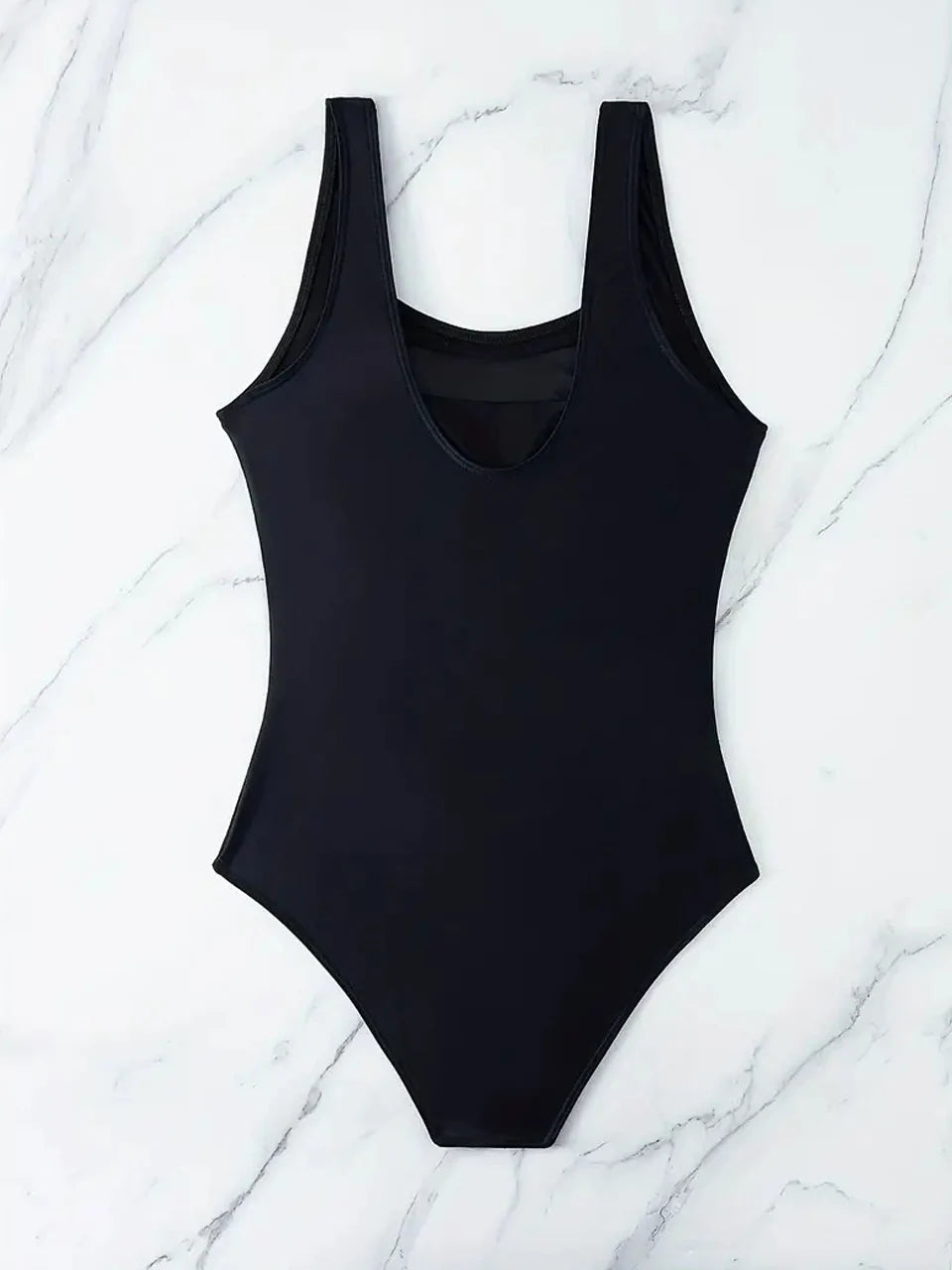Strappy Swimwear Women One Piece Hollow Mesh Swimsuit Ruched Bodysuit Female Bathers Bathing Swimming Suit Padded Beachwear
