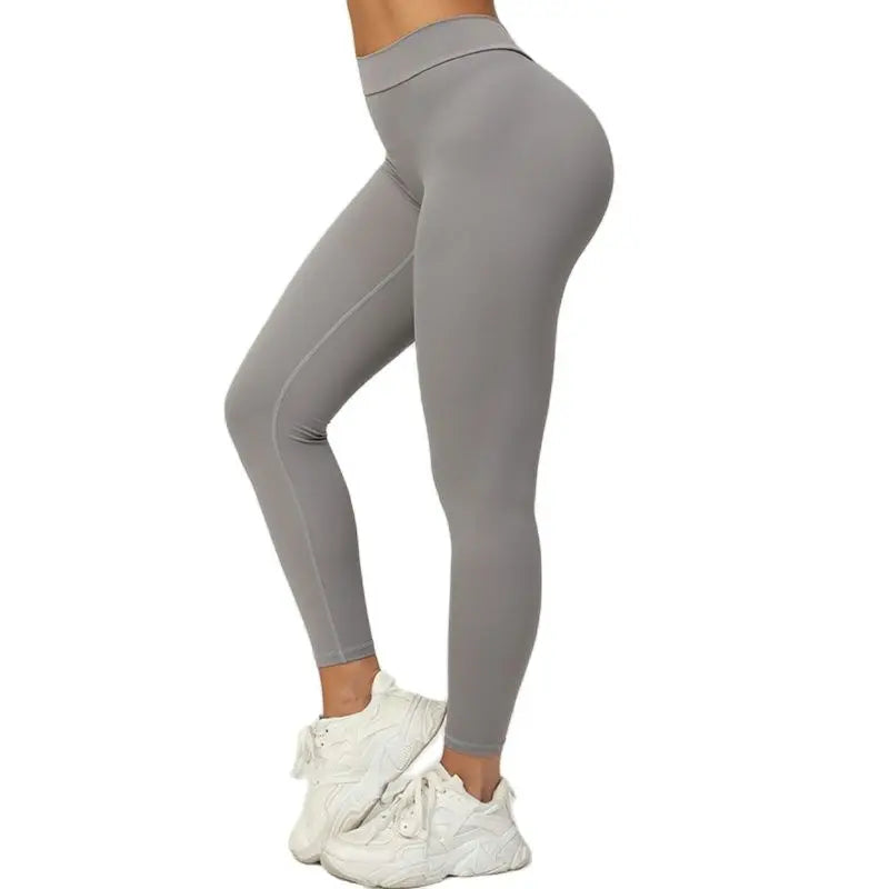 Nylon Gym Women's Pants Yoga Leggings Summer Outdoor Sports Indoor Fitness Sportswear Womens Clothing V-shaped Hip