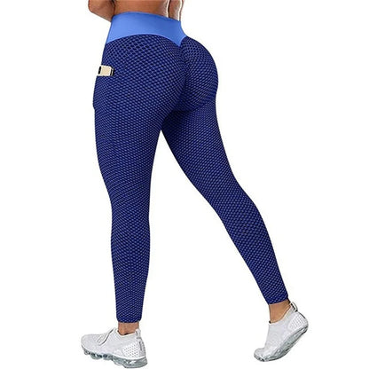 Aiithuug Butt Lifting Leggings for Women Tummy Control Workout Yoga Pants High Waisted Scrunch Booty Gym Tights Textured Running