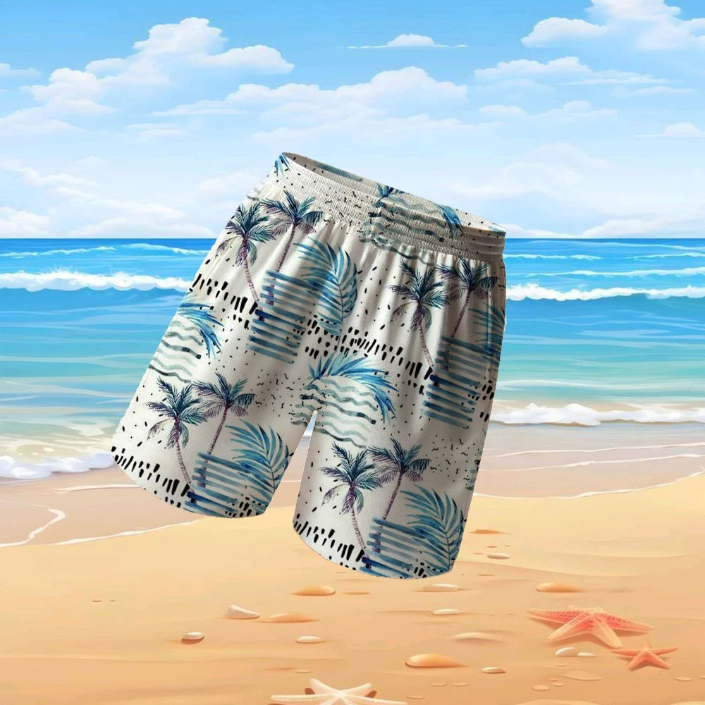 Summer Swim Shorts for Men Women Kids Beach Trunks Quick Dry Lightweight Comfortable Shorts Boys Girls Outdoor Water Fun