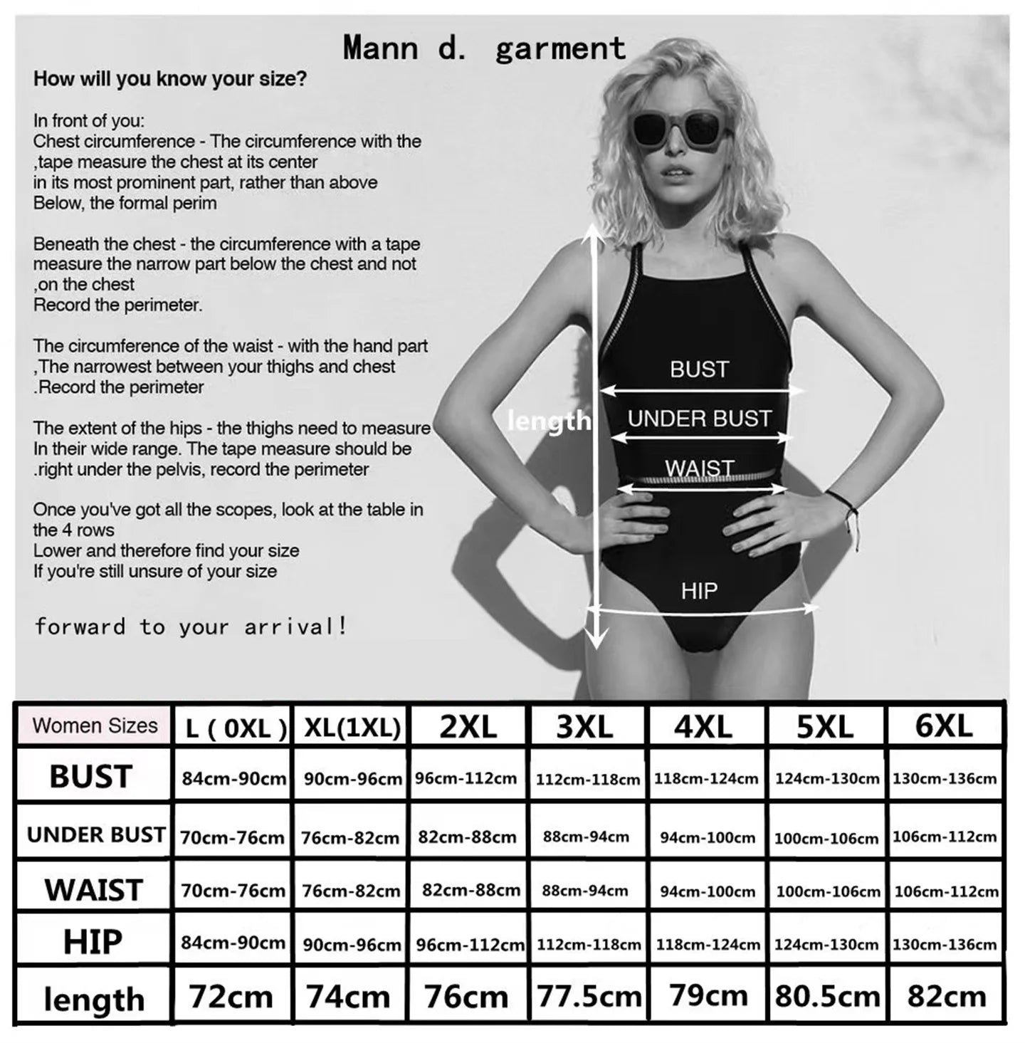 Summer Women Plus Size Large Bikini Long Sleeved Triangle Shorts Rash Guards Surfing One Piece Suit Snorkeling Swimwear