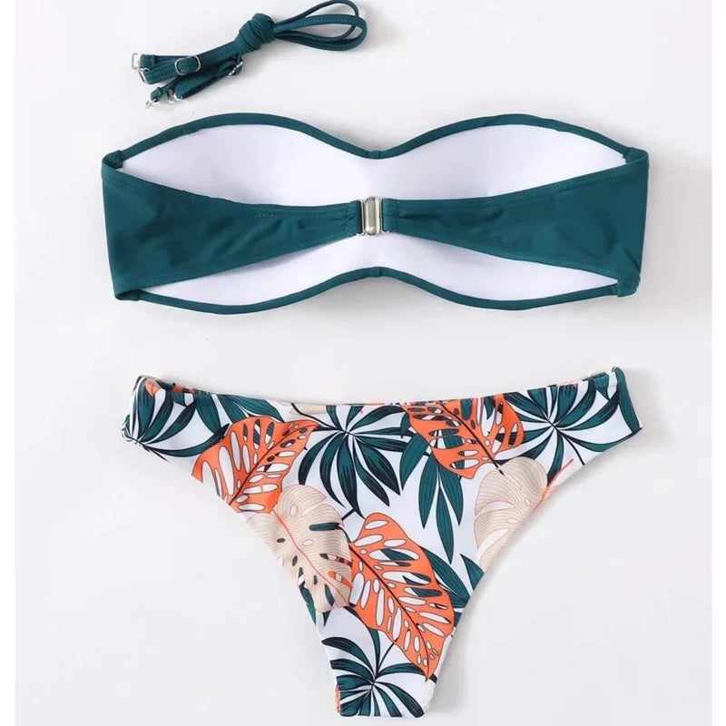 Bikinis Swimsuits Women's Swimwear Push Up Female Beach Swimming Wear Bathing Suits Brazilian Bikini Set Pool Bather