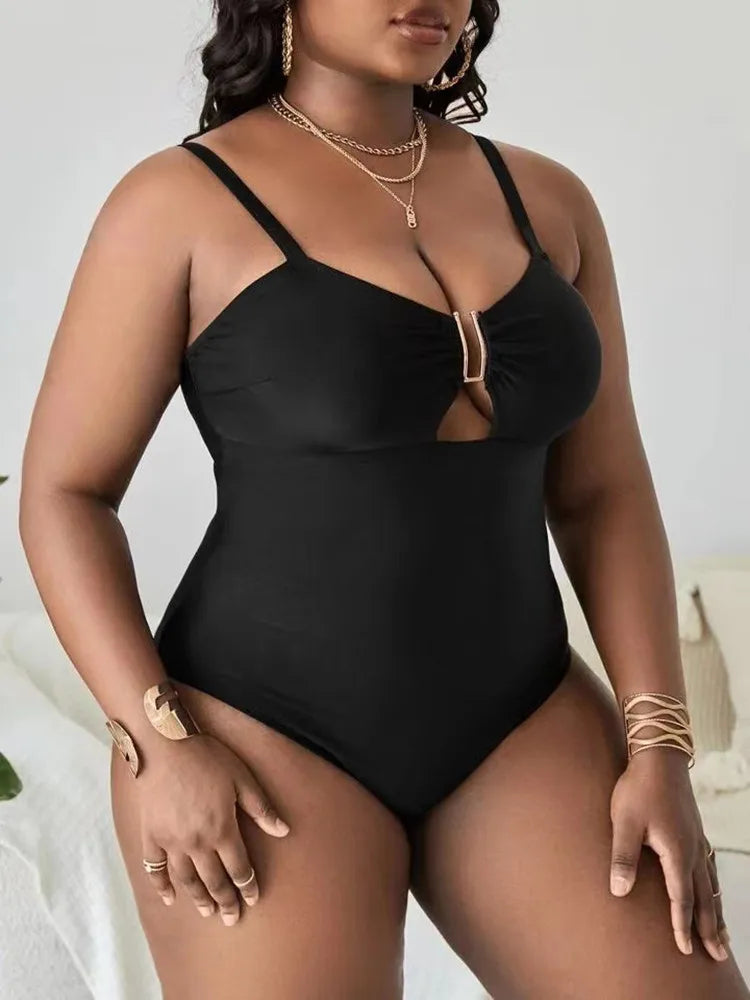 Plus Size Swimwear Women Bikini Woman Swimsuit One-Piece Swimming Suit Tankini Big Beachwear Bathing Suits Monokini