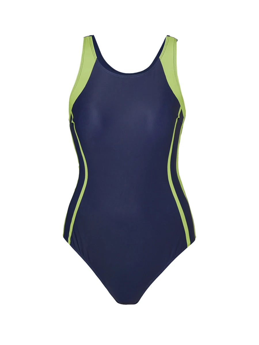 Large Plus Size Surfing One Piece Swimsuit Women Bodysuit Swimwear Female Bathers Bathing Swimming Swim Suit Beachwear