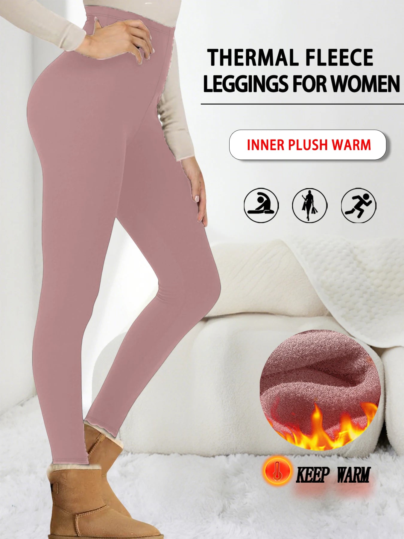 Plus Size Super Soft Sport Leggings For Women  No See Through Workout Running Yoga Athletic Leggings